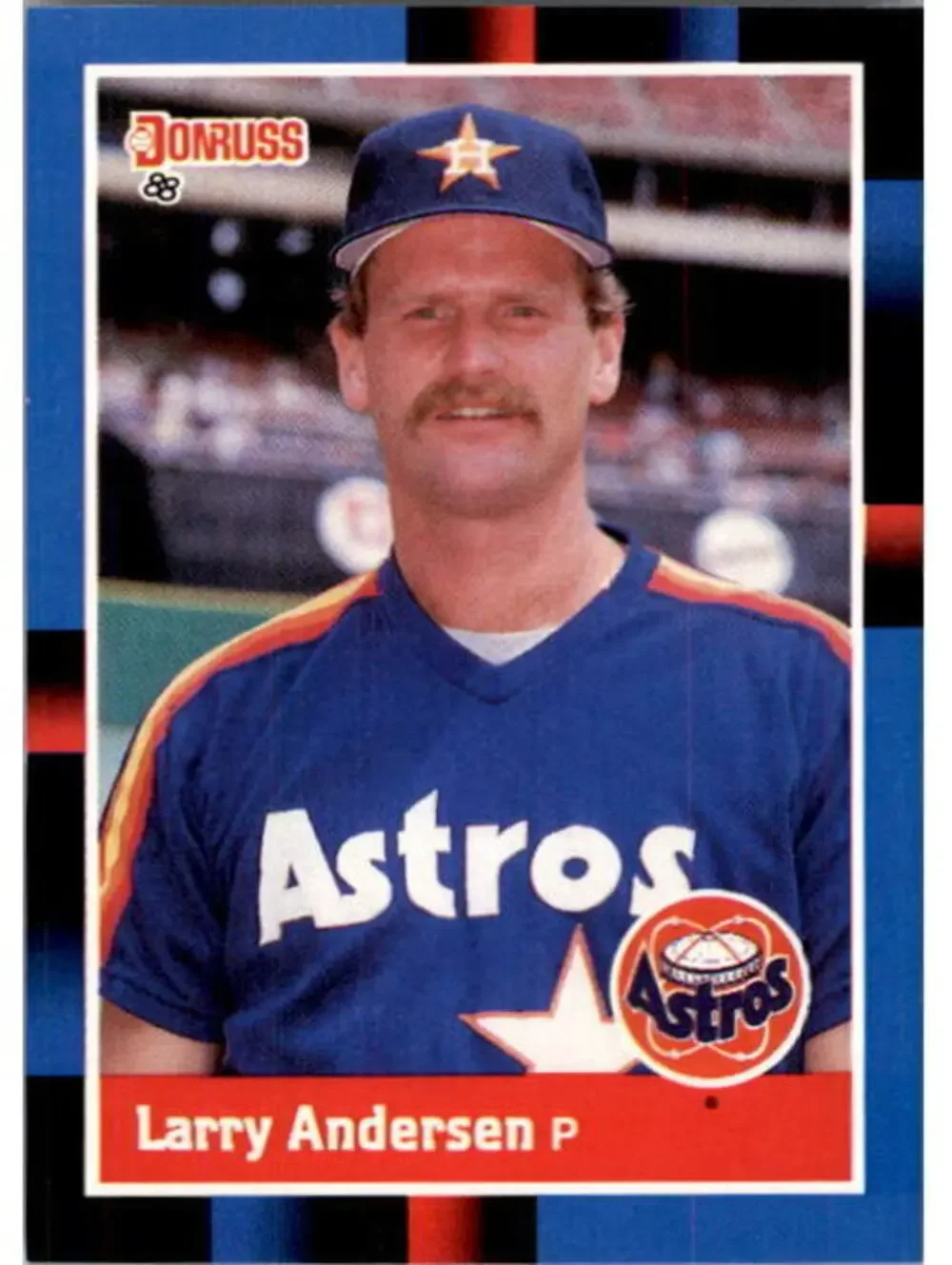1988 Larry Andersen Donruss Baseball Card #332
